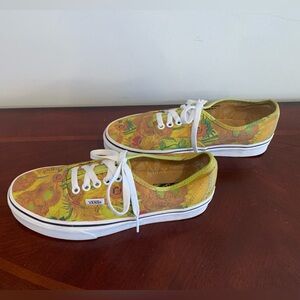 Vans Van Gogh Museum Sunflower Artistic Sneakers